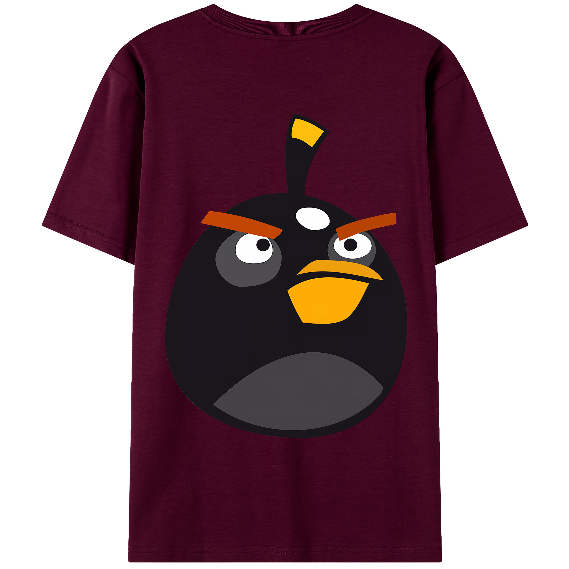 （画像用） Angry Birds アングリーバード レディース半袖Tシャツ(バックプリント)